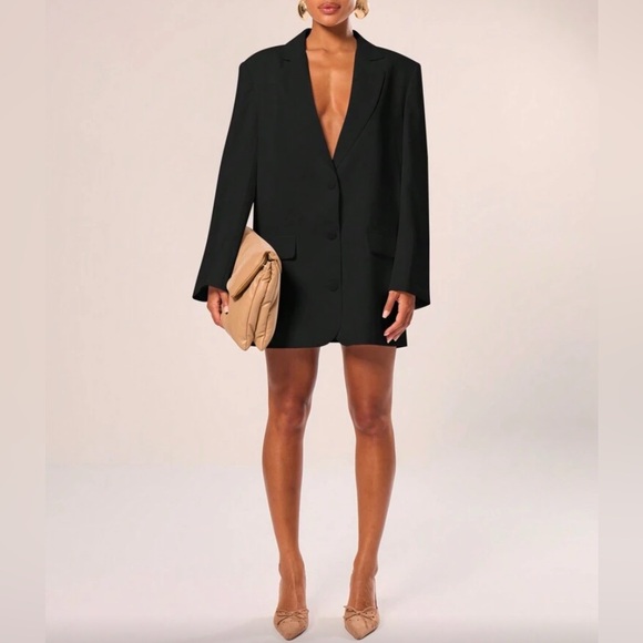 Women's Black Blazer - Picture 3 of 5